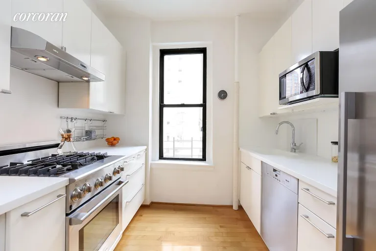 New York City Real Estate | View 175 Claremont Avenue, 52 | Large cooks kitchen with southern exposure | View 2