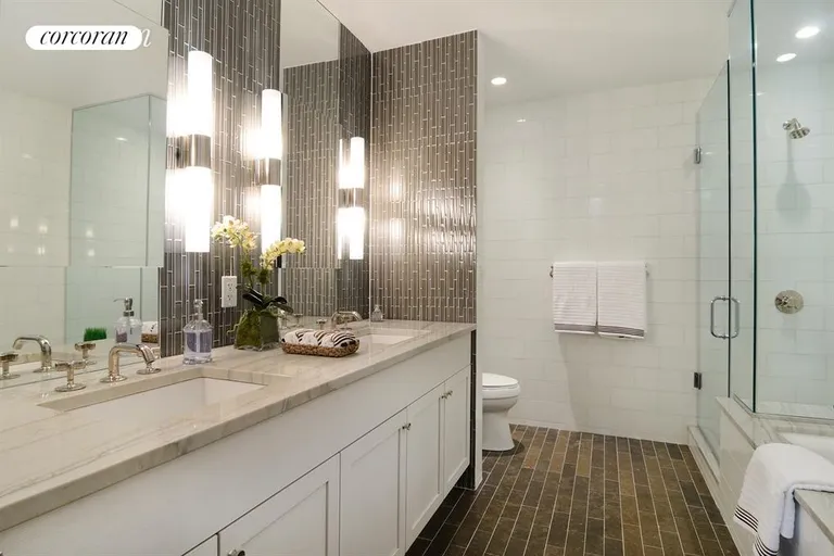 New York City Real Estate | View 230 West 78th Street, 8A | en suite Master bathroom | View 8