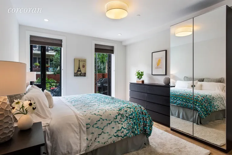 New York City Real Estate | View 315 12th Street, 1 | Master Bedroom | View 7