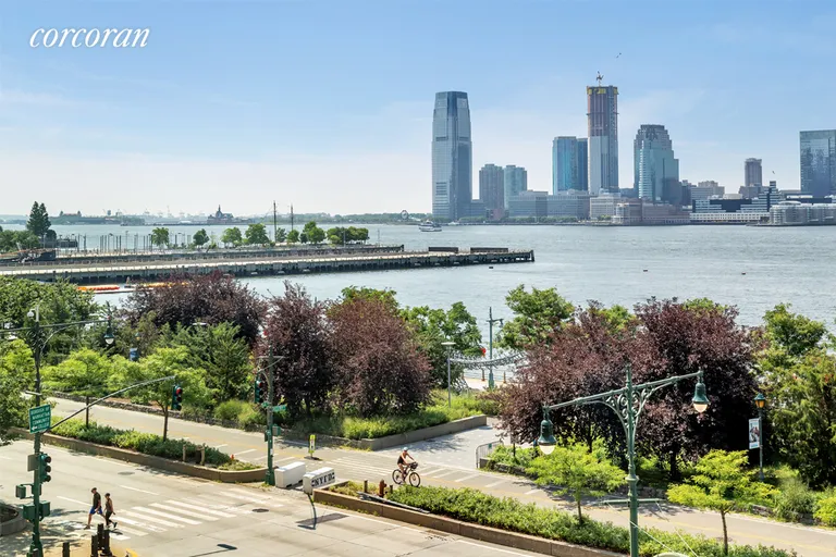 New York City Real Estate | View 70 Vestry Street, 5D | Panoramic River and Hudson River Park Views | View 7
