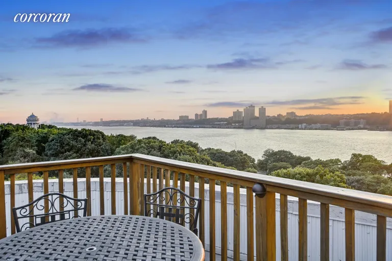 New York City Real Estate | View 214 Riverside Drive, 404 | Roof Deck with great Hudson River views!! | View 5