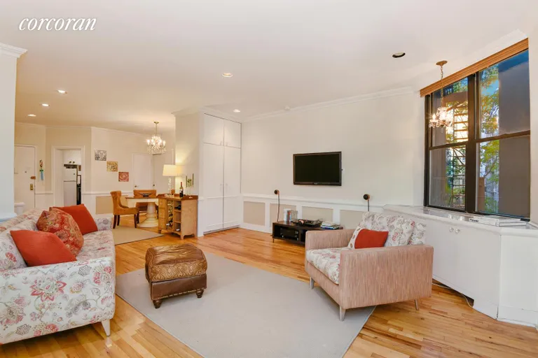 New York City Real Estate | View 214 Riverside Drive, 404 | Living Room | View 2