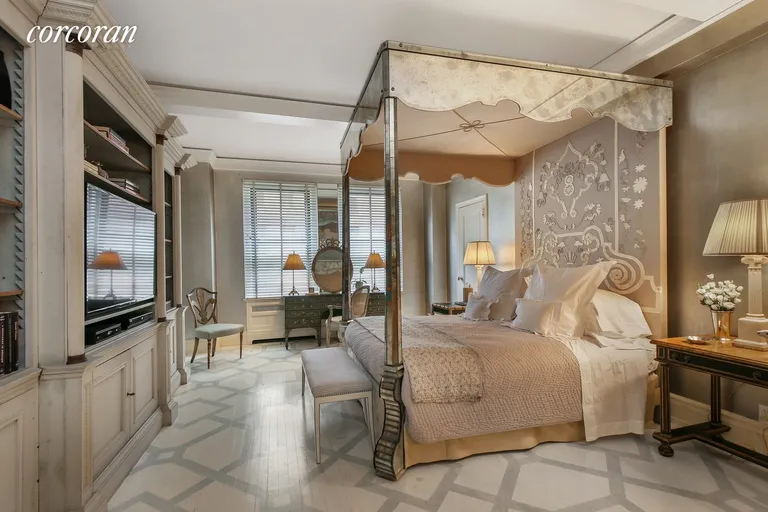New York City Real Estate | View 1185 Park Avenue, 4E | Master Bedroom | View 7
