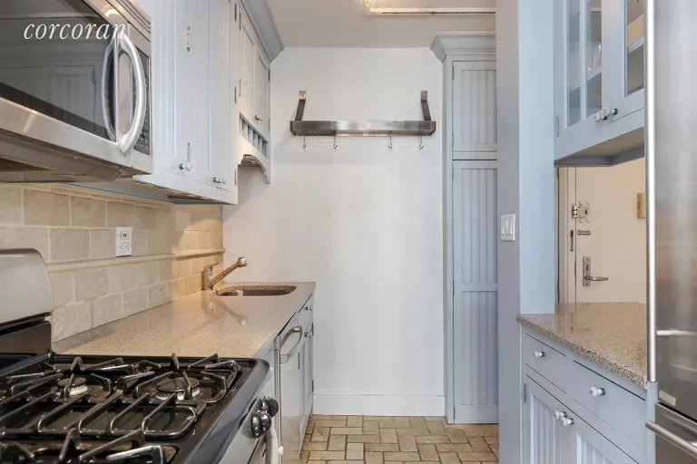 New York City Real Estate | View 343 East 74th Street, 15A | Kitchen with top-of-the-line appliances | View 4
