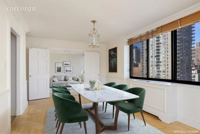 New York City Real Estate | View 343 East 74th Street, 15A | Dining Room | View 2