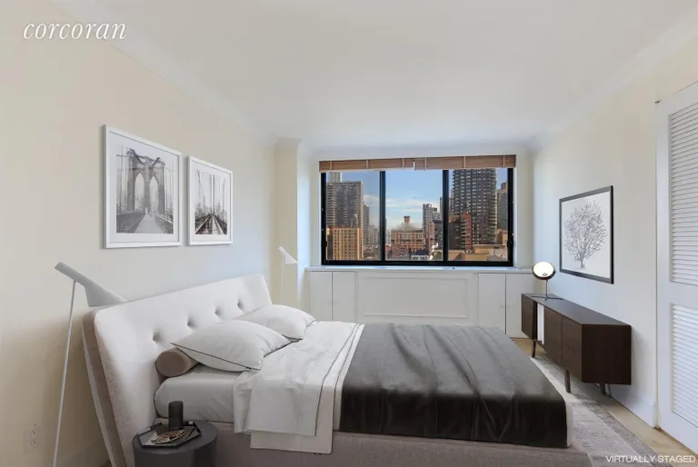 New York City Real Estate | View 343 East 74th Street, 15A | Master Bedroom | View 5