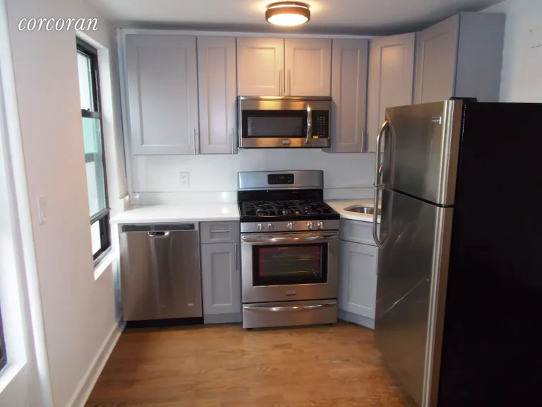 New York City Real Estate | View 300 15th Street | Newly renovated rental kitchens with D/W | View 8