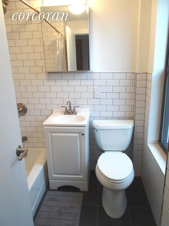 New York City Real Estate | View 300 15th Street | Newly renovated rental bathrooms with window | View 11