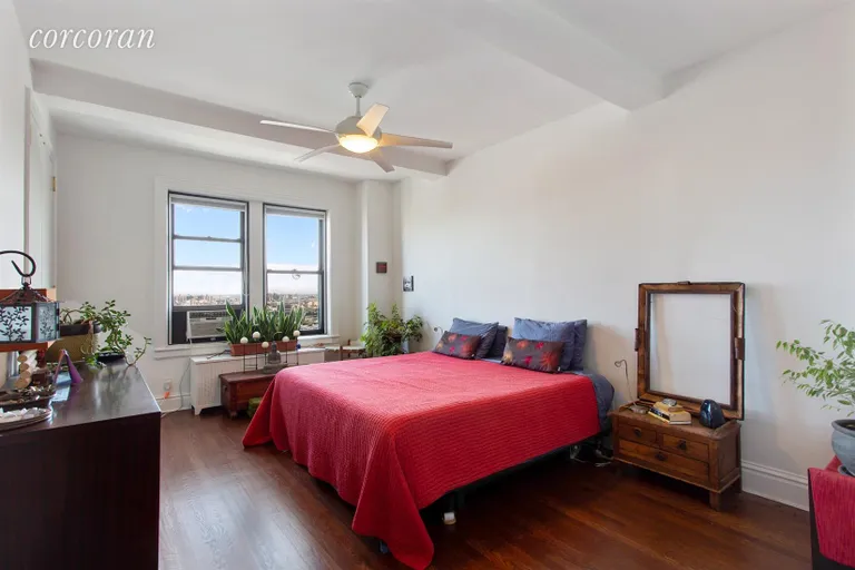 New York City Real Estate | View 135 Eastern Parkway, 12D | Master bedroom | View 4