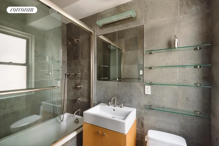 New York City Real Estate | View 345 West 58th Street, 14M | Master Bathrooom | View 7