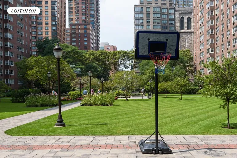 New York City Real Estate | View 345 West 58th Street, 14M | Play Area with Basketball Hoop | View 11