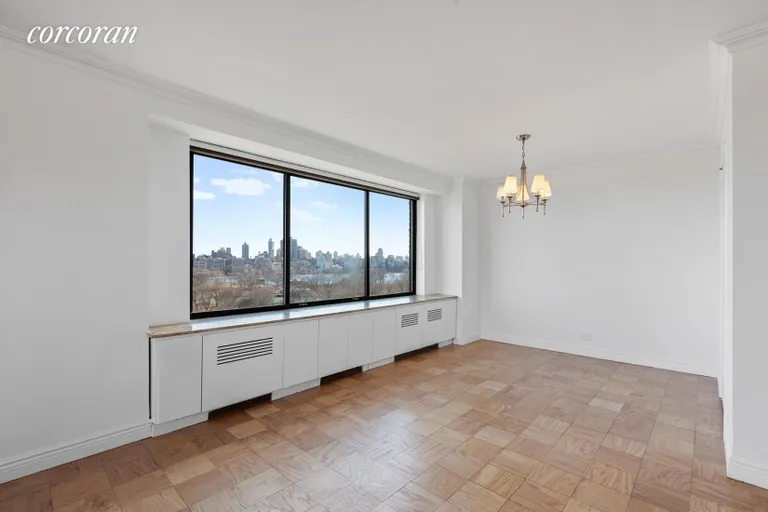 New York City Real Estate | View 372 Central Park West, 15C | Large dining room with views of central park | View 3
