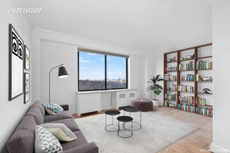 New York City Real Estate | View 372 Central Park West, 15C | Spacious Second bedroom with flexible layout  | View 8