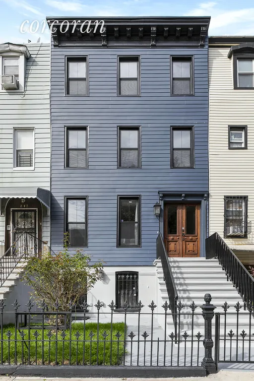 New York City Real Estate | View 249 Macon Street | Beautiful, modern facade! | View 12