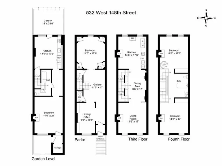 532 West 148th Street | floorplan | View 11