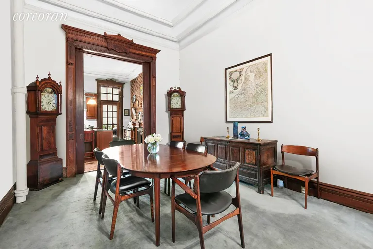 New York City Real Estate | View 130 Sixth Avenue | 12' Ceilings, Pocket Doors, a table that seats 12! | View 4