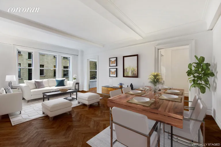 New York City Real Estate | View 250 West 94th Street, 2F | 2 Beds, 1 Bath | View 1