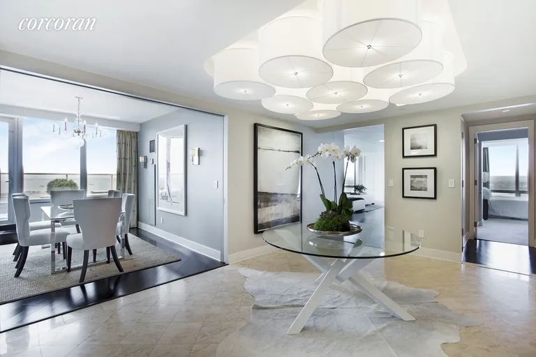 New York City Real Estate | View 10 West Street, PH2C | Welcoming Foyer  | View 3