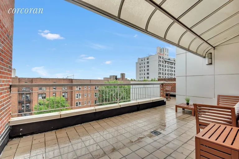 New York City Real Estate | View 1138 Ocean Avenue, 7F | Wrap around Terrace | View 10