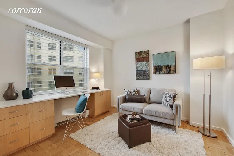 New York City Real Estate | View 200 East End Avenue, 6L | Second Bedroom/Office | View 4