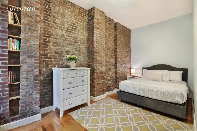 New York City Real Estate | View 449 9th Street, 2R | Large bedroom faces the garden | View 5