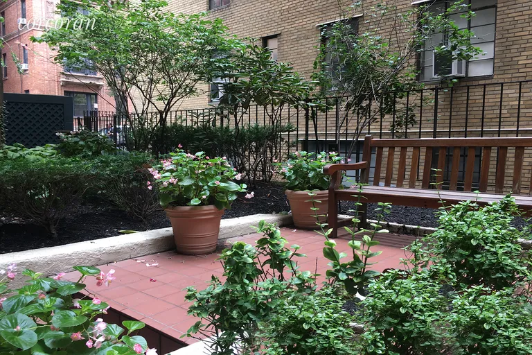 New York City Real Estate | View 304 West 75th Street, 7E | Outdoor Courtyard | View 6