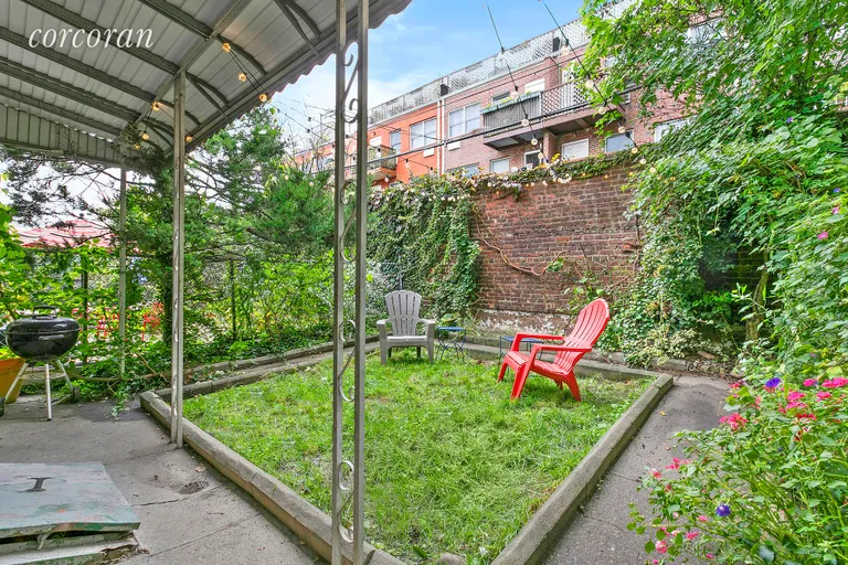 New York City Real Estate | View 572 Prospect Avenue | Rear garden for planting and pleasure | View 6