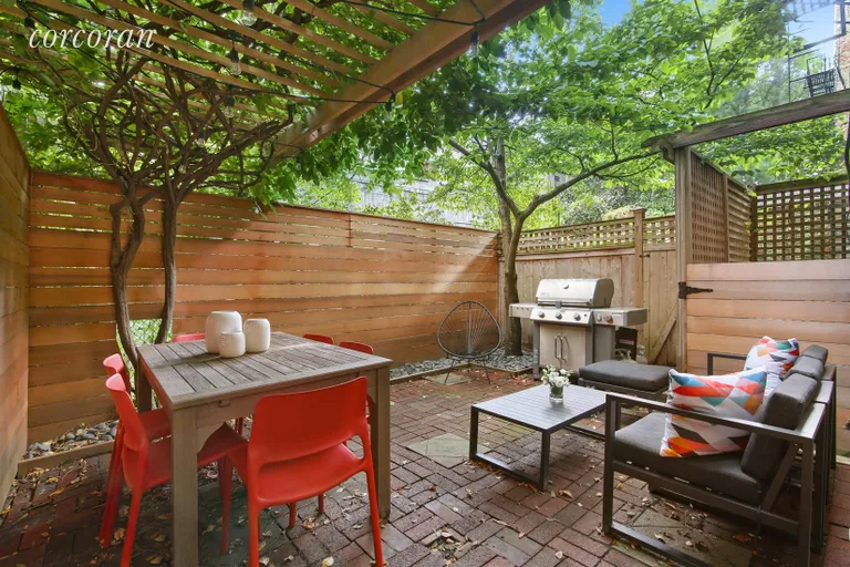 New York City Real Estate | View 541 8th Street, 1L | Back Yard | View 8