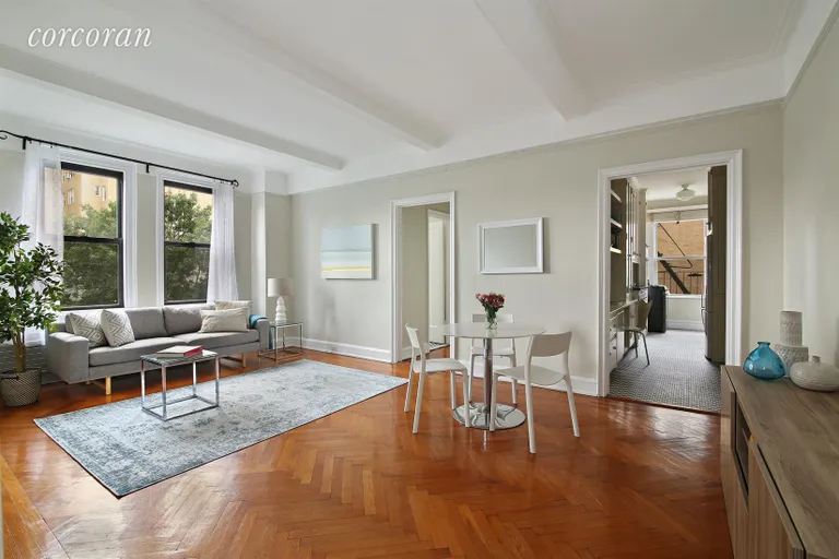 New York City Real Estate | View 27 Prospect Park West, 5B | Living Room | View 2