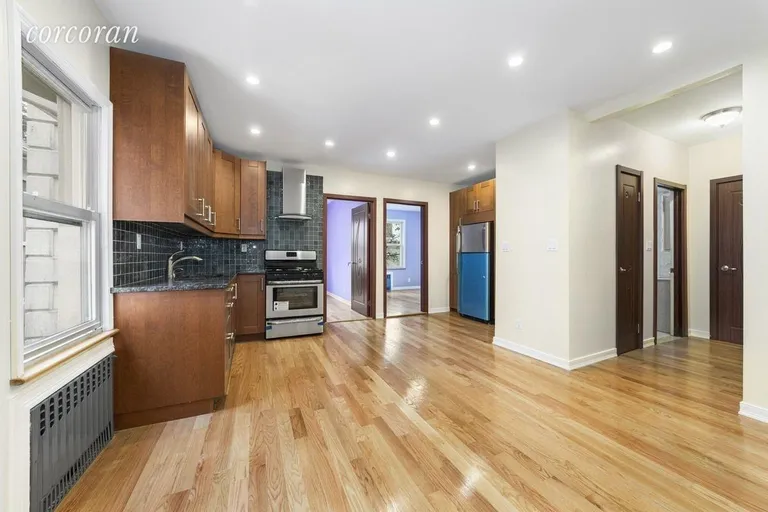 New York City Real Estate | View 540 East 9th Street, 2A | 2 Beds, 1 Bath | View 1