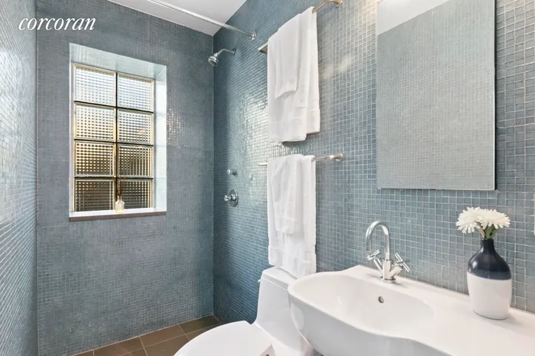 New York City Real Estate | View 331 4th Street | Curbless shower. | View 11