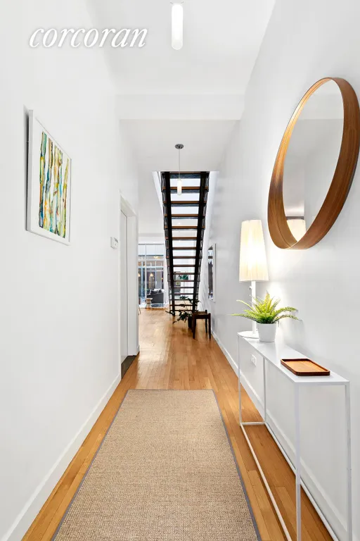 New York City Real Estate | View 331 4th Street | The floating stair. | View 5