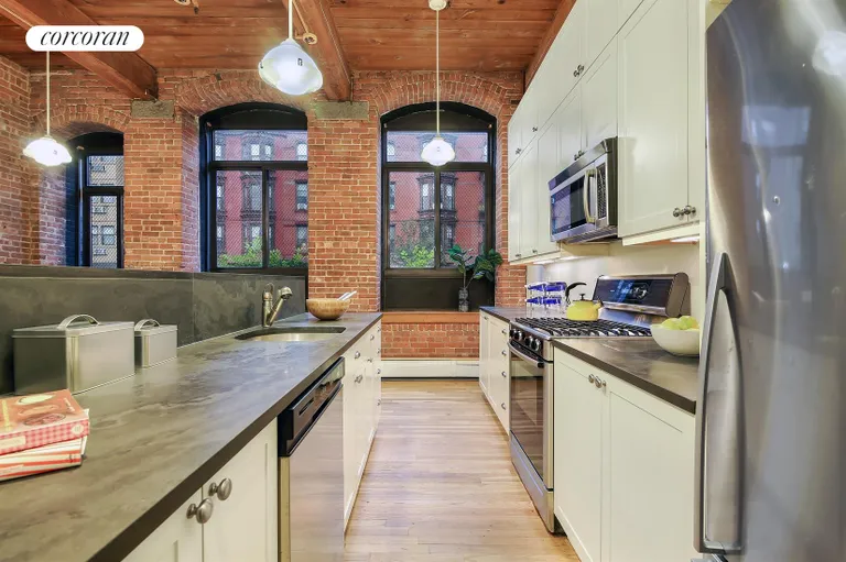 New York City Real Estate | View 420 12th Street, L1R | Kitchen | View 2