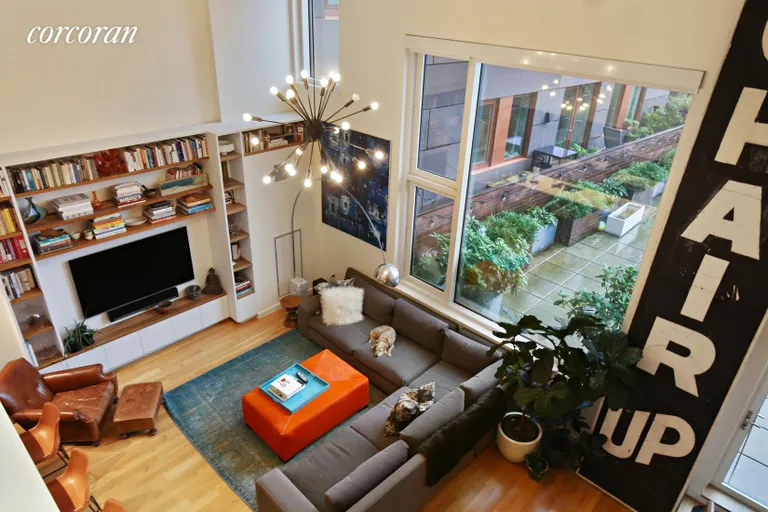 New York City Real Estate | View 291 Union Street, 3A | View From Upstairs Looking Down | View 16