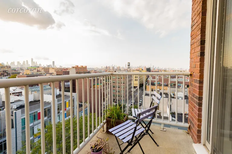 New York City Real Estate | View 191 Spencer Street, 9B | 1 of 3 outdoor spaces | View 3