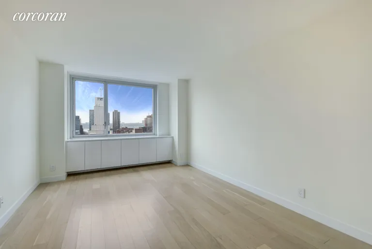 New York City Real Estate | View 301 West 53rd Street, 15A | Master Bedroom (West Exposure) | View 5