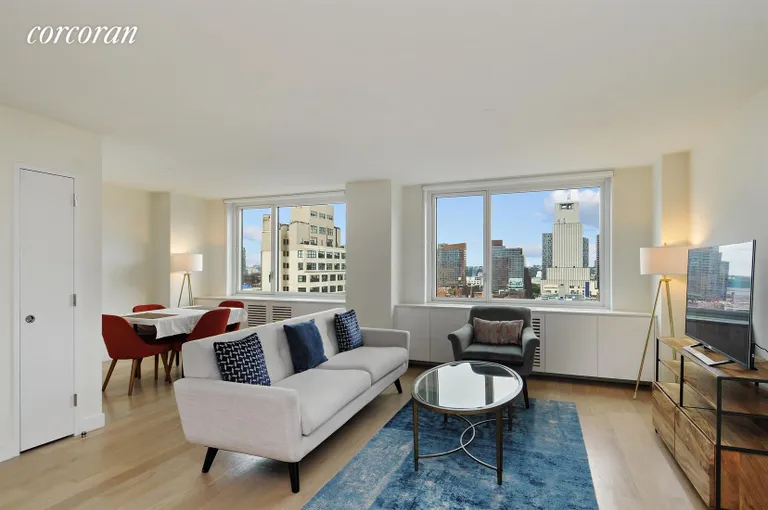 New York City Real Estate | View 301 West 53rd Street, 15A | 2 Beds, 2 Baths | View 1