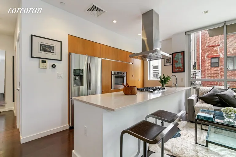 New York City Real Estate | View 14 4th Street, 2B | Designer kitchen with open layout. | View 2