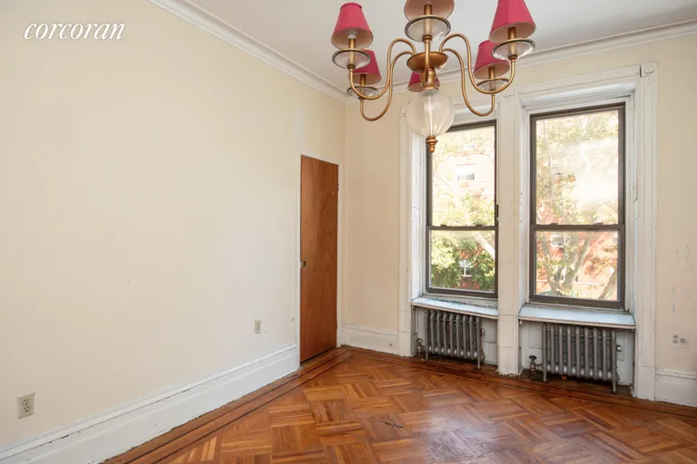 New York City Real Estate | View 752 Saint Johns Place | Rear Parlor | View 5