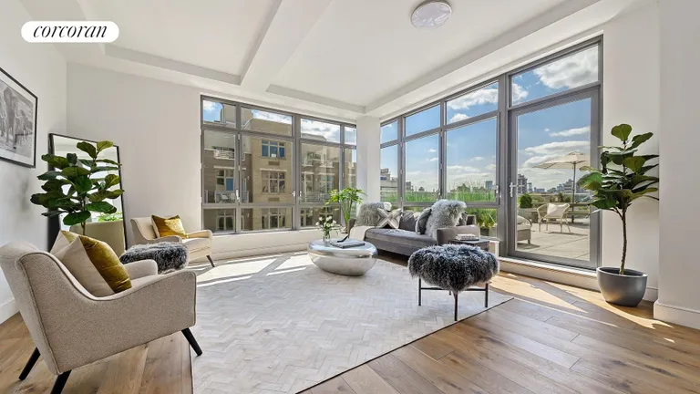 New York City Real Estate | View 147 Hope Street, PH 6D | 3 Beds, 2 Baths | View 1