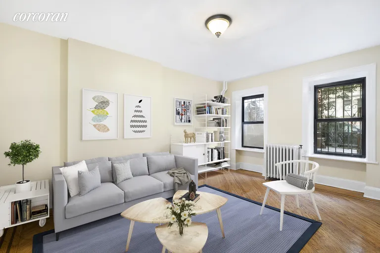 New York City Real Estate | View 384 Park Place, 1 | 2 Beds, 1 Bath | View 1