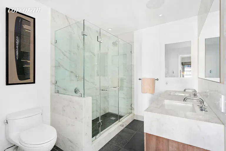 New York City Real Estate | View 200 East 62nd Street, 27E | Master Bath | View 8
