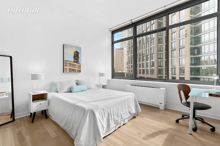 New York City Real Estate | View 230 Ashland Place, 7C | Master bedroom with en suite bath | View 4