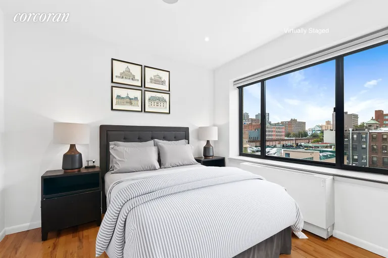 New York City Real Estate | View 69 East 130th Street, 4C | Master bedroom with Alexa operated blackout shades | View 2