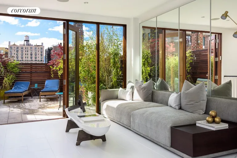 New York City Real Estate | View 45 West 84th Street | Top Floor Sun Room | View 15