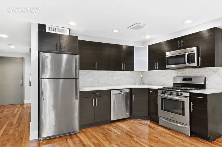 New York City Real Estate | View 285 Macon Street | Modern Kitchen | View 4