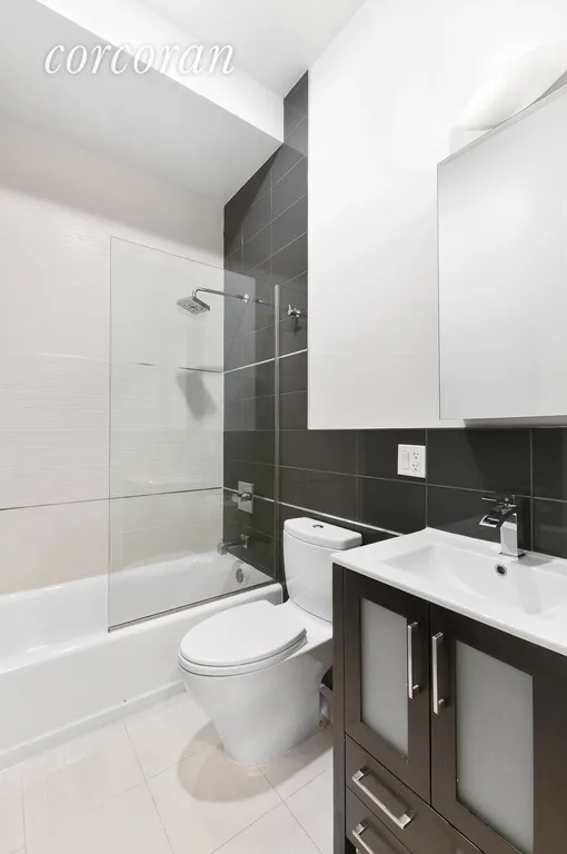 New York City Real Estate | View 285 Macon Street | Sleek Bathroom | View 8