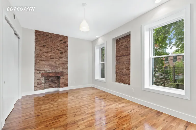 New York City Real Estate | View 285 Macon Street | Exposed Brick Throughout | View 6