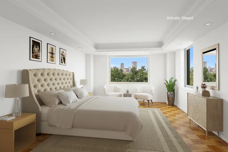 New York City Real Estate | View 860 Fifth Avenue, 9/10K | Corner Second Bedroom  | View 11