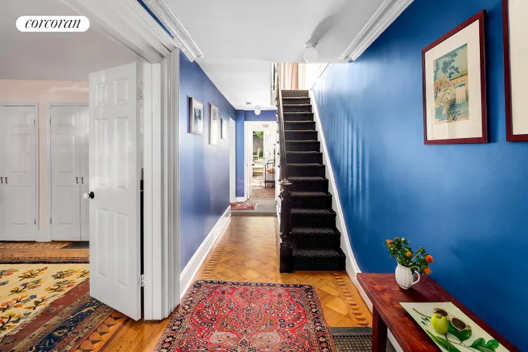New York City Real Estate | View 114 Gates Avenue, 1 | Downstairs to the Bedroom Level | View 7
